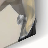 Timeless Vintage Portrait – Elegant Woman Side Profile Wall Art