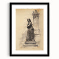 Vintage Portrait Art - Elegant Antique Portrait Prints on Canvas