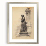 Vintage Portrait Art - Elegant Antique Portrait Prints on Canvas