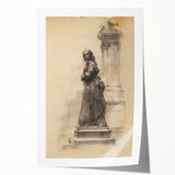 Vintage Portrait Art - Elegant Antique Portrait Prints on Canvas