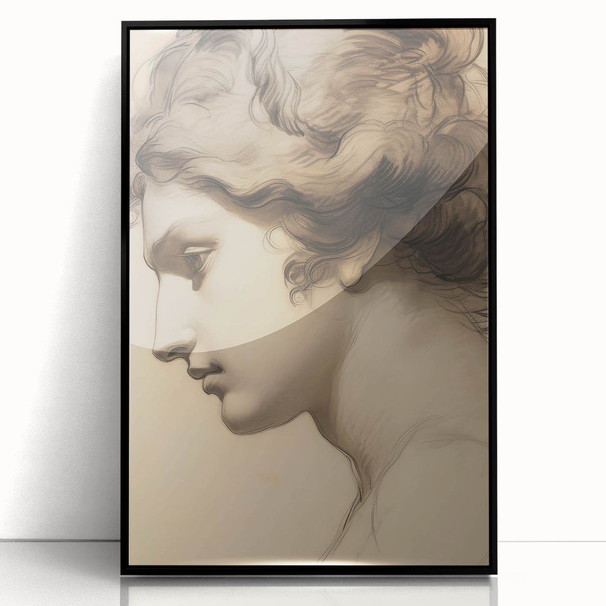 Antique Portrait Prints - Timeless Vintage Portrait Art Canvas