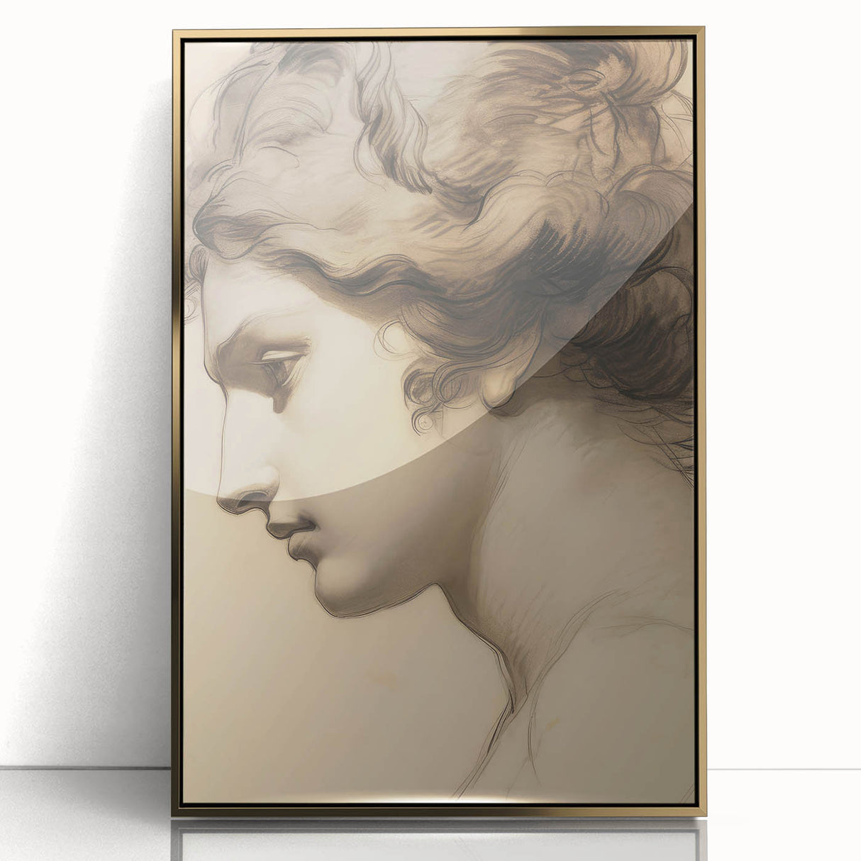 Antique Portrait Prints - Timeless Vintage Portrait Art Canvas