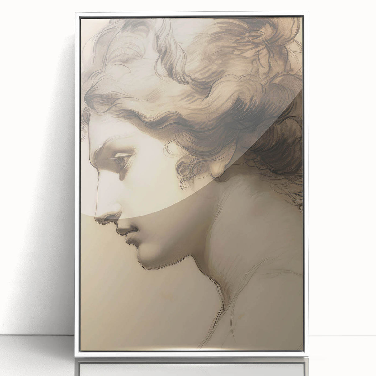 Antique Portrait Prints - Timeless Vintage Portrait Art Canvas