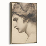 Antique Portrait Prints - Timeless Vintage Portrait Art Canvas