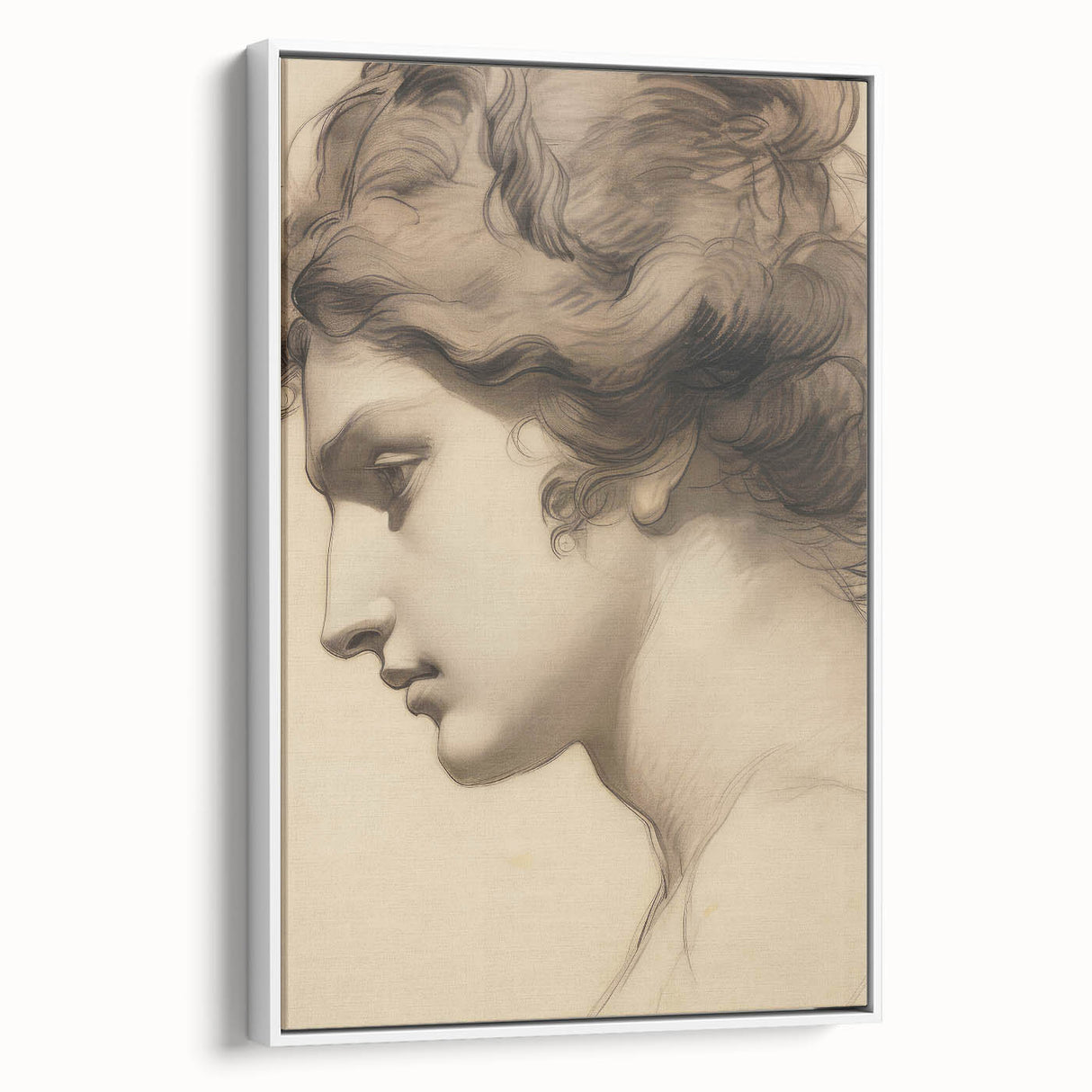 Antique Portrait Prints - Timeless Vintage Portrait Art Canvas