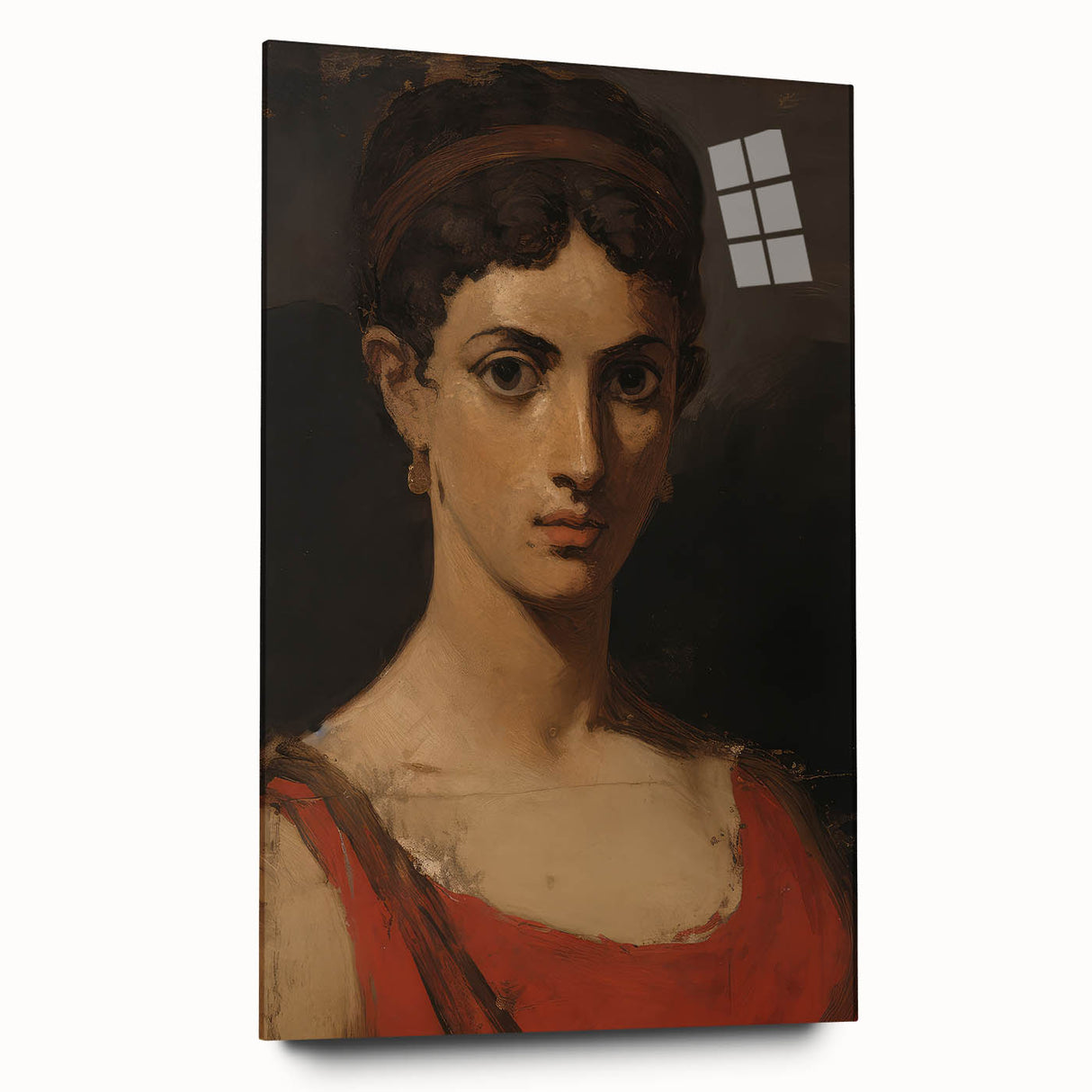 Classic Portrait Artwork - Elegant Vintage Woman Wall Art