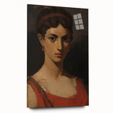 Classic Portrait Artwork - Elegant Vintage Woman Wall Art
