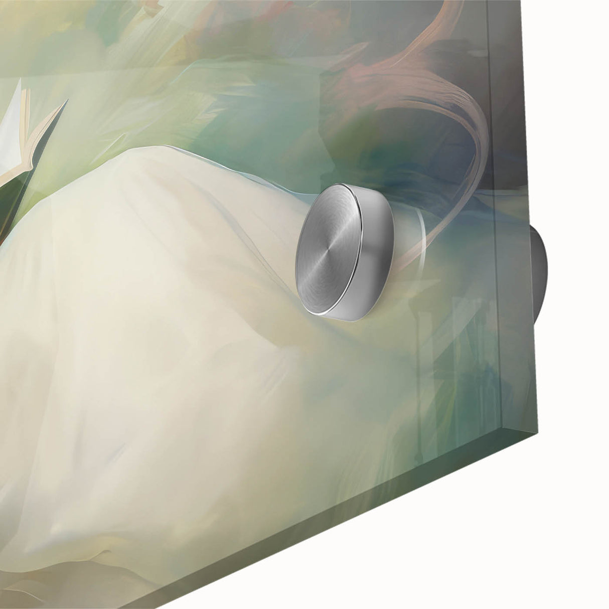 Vintage Portrait Art | Dreamy Portrait of Woman Reading