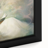 Vintage Portrait Art | Dreamy Portrait of Woman Reading