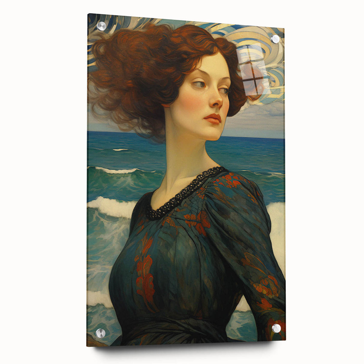 Antique Portrait Prints - Elegant Oceanic Vintage Wall Art