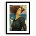 Antique Portrait Prints - Elegant Oceanic Vintage Wall Art