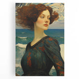 Antique Portrait Prints - Elegant Oceanic Vintage Wall Art