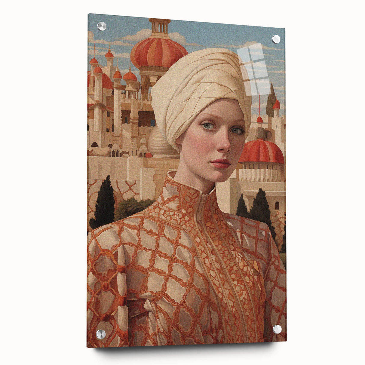 Antique Portrait Prints - Majestic Oriental Vintage Wall Art