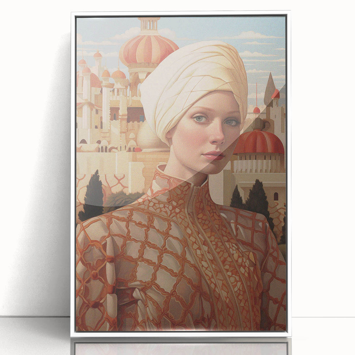 Antique Portrait Prints - Majestic Oriental Vintage Wall Art