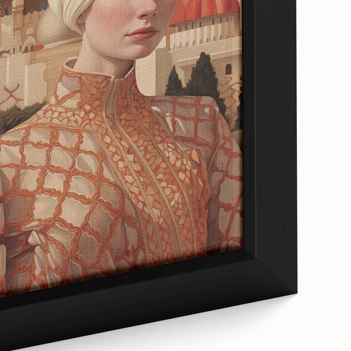 Antique Portrait Prints - Majestic Oriental Vintage Wall Art