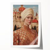 Antique Portrait Prints - Majestic Oriental Vintage Wall Art