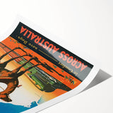 Vintage Trans-Australian Railway Poster – Classic Travel Art Print