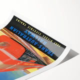 Vintage Trans-Australian Railway Poster – Classic Train Art Print