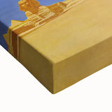 Vintage Egypt Travel Poster – Retro Camel and Pyramids Wall Art