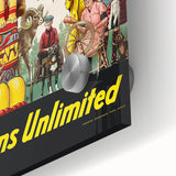 Vintage Canada Travel Poster – Retro Vacations Unlimited Art