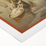 Vintage Airship Poster – Retro Musical Comedy Travel Art