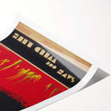 Vintage Wildlife Poster – Retro Save Our Wildlife Travel Art