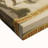 Vintage Klondike Travel Poster – Retro Gold Rush Adventure Art