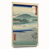Vintage Japan Travel Poster – Retro Mount Fuji Landscape Art