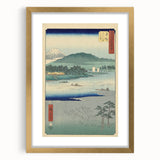 Vintage Japan Travel Poster – Retro Mount Fuji Landscape Art