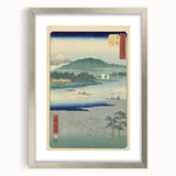 Vintage Japan Travel Poster – Retro Mount Fuji Landscape Art
