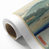 Vintage Japan Travel Poster – Retro Mount Fuji Landscape Art