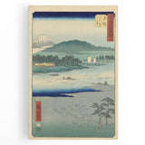 Vintage Japan Travel Poster – Retro Mount Fuji Landscape Art