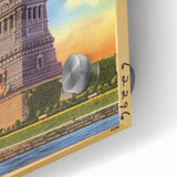 Vintage Travel Poster - Statue of Liberty, NYC