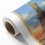 Vintage Travel Poster - Statue of Liberty, NYC