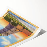 Vintage Travel Poster - Statue of Liberty, NYC