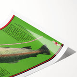 Vintage Tasmania Fishing Poster – Retro Angler’s Paradise Art