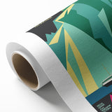 Vintage Alaska Travel Poster – Retro Taku Glacier Cruise Art