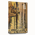 Vintage Venice Travel Poster – Retro Venise et Le Lido Art