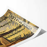 Vintage Venice Travel Poster – Retro Venise et Le Lido Art