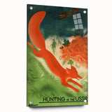 Vintage USSR Hunting Poster – Retro Wildlife Adventure Art