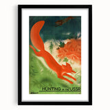 Vintage USSR Hunting Poster – Retro Wildlife Adventure Art