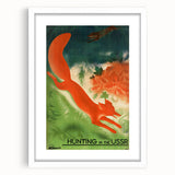 Vintage USSR Hunting Poster – Retro Wildlife Adventure Art