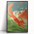 Vintage USSR Hunting Poster – Retro Wildlife Adventure Art