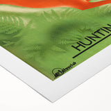 Vintage USSR Hunting Poster – Retro Wildlife Adventure Art