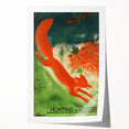 Vintage USSR Hunting Poster – Retro Wildlife Adventure Art