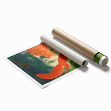 Vintage USSR Hunting Poster – Retro Wildlife Adventure Art