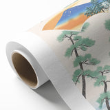 Vintage Japan Travel Poster – Retro Mount Fuji Railway Art