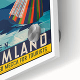 Vintage Sweden Värmland Travel Poster – Retro Nordic Wall Art