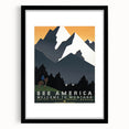 Vintage Montana Travel Poster – Retro See America Wall Art Print