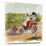 Old-World Road Trip Poster – Vintage Classic Travel Art